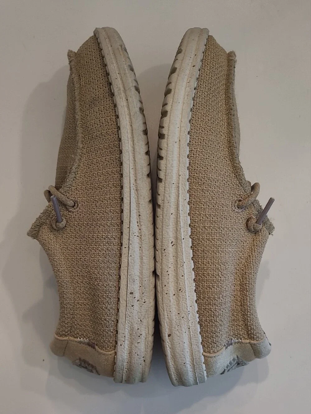 Hey Dude Wally Sport Mesh Boat Shoe Low-Top Loafer Slip-On Moccasin Sneakers
